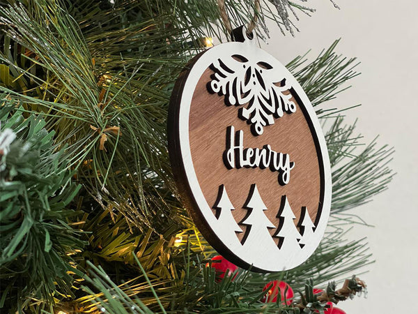 Personalised Christmas Decoration