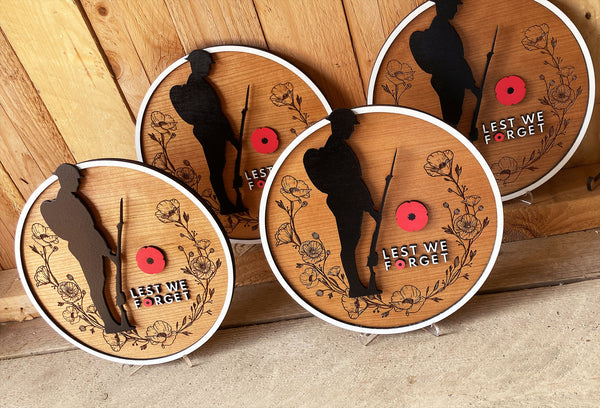 'Lest We Forget' Plaque (wholesale)