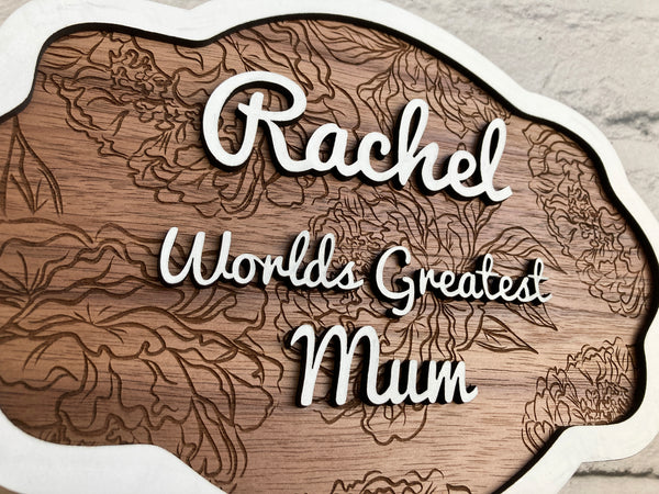 Mother's Day Plaque (Personalised)