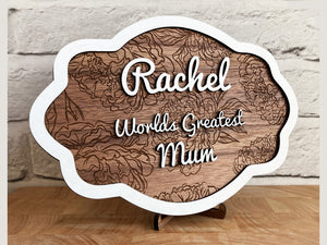 Mother's Day Plaque (Personalised)