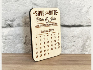 'Save The Date' Magnet