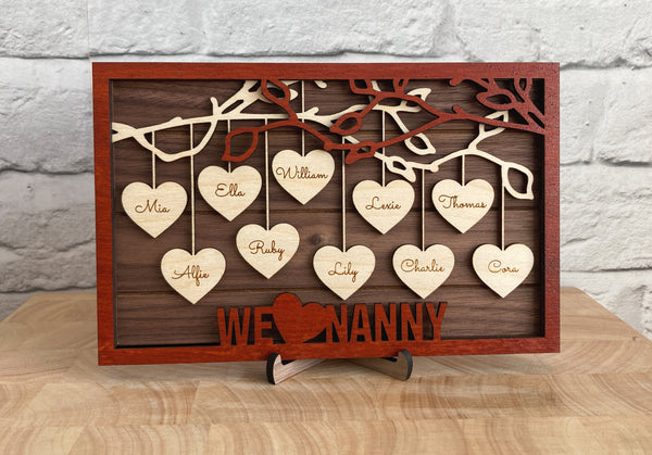 Personalised Heart Frame