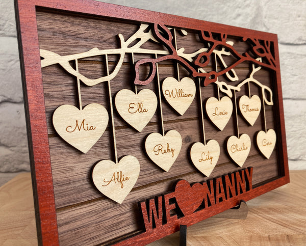 Personalised Heart Frame