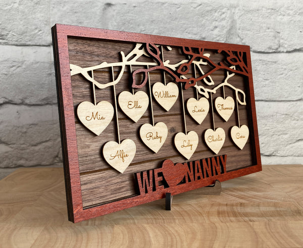 Personalised Heart Frame