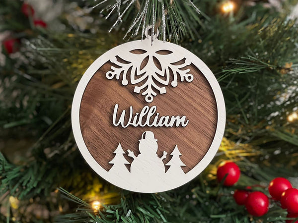 Personalised Christmas Decoration